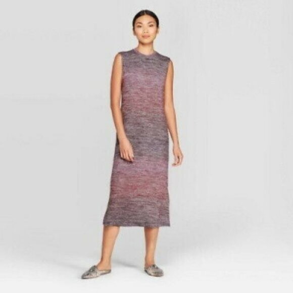 Prologue Dress Women's XL Ombre Purple Midi Sleeveless Preppy - Picture 1 of 7